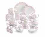 NINA CAMPBELL FINE BONE CHINA | PINK HEARTS TABLEWARE COLLECTION